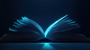 Libro aperto illuminato simbolo di formazione e crescita professionale ADMS Formazione a Pomezia